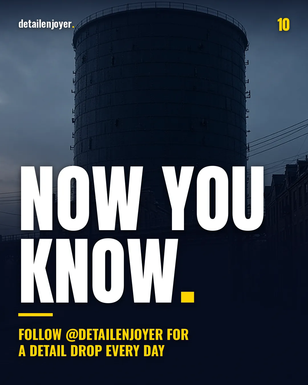Now you know. Follow @detailenjoyer for a Detail Drop every day